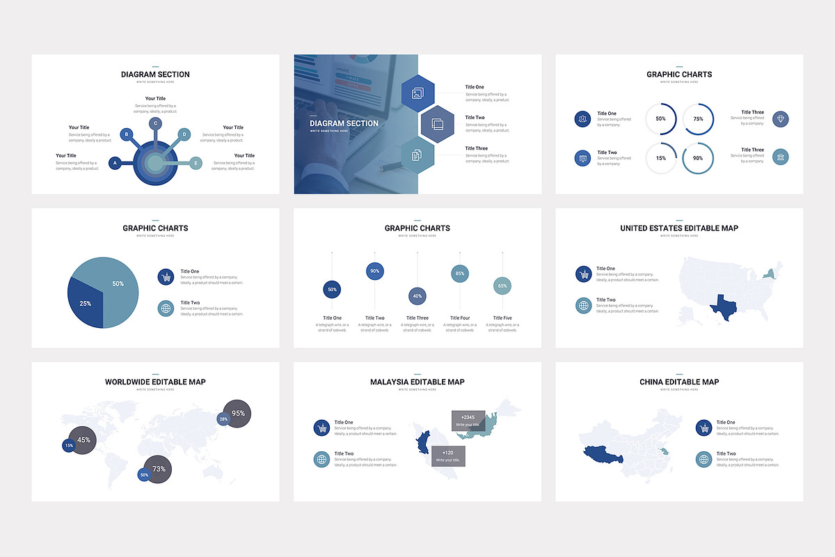 Walden PowerPoint Template, a Presentation Template by slidequest (Photo 7 of 20)
