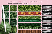 Procreate Plant Forest texture brush, a Brush Add-On by AppleinaJuice (Thumbnail 6 of 7)
