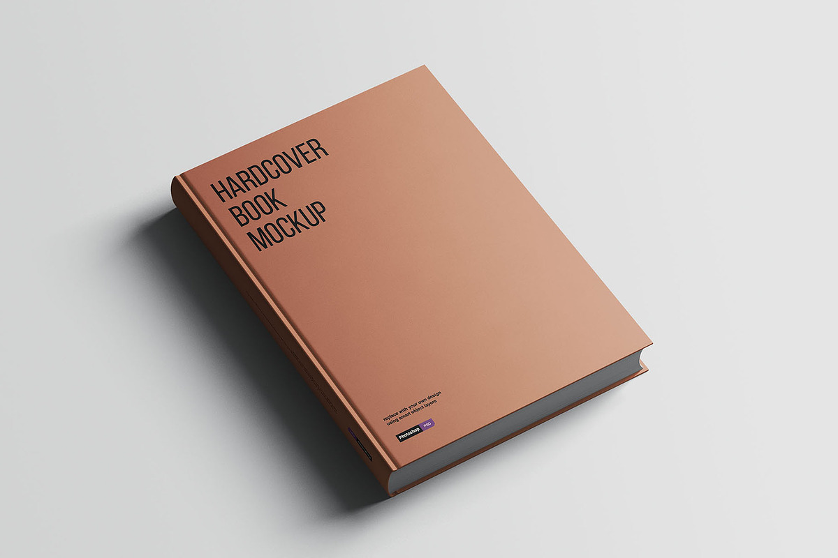 10 Hardcover Book Mockups, a Books & Magazine Mockup by Graphic Pear (Photo 2 of 10)