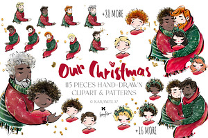 Christmas Dads Kids Family Creator, a Person Illustration by KaramfilaS