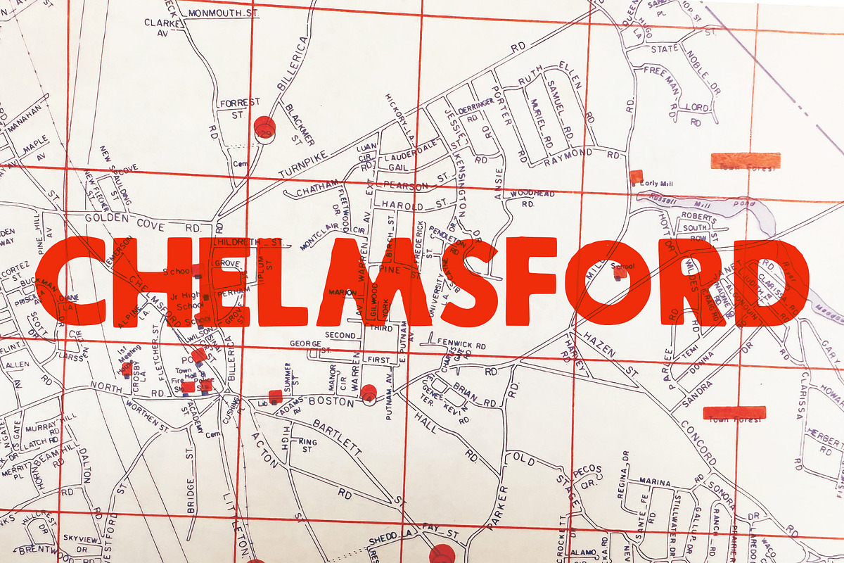 Chelmsford – Vintage Atlas Font, a Sans Serif Font by Adjustment_Layer (Photo 1 of 3)