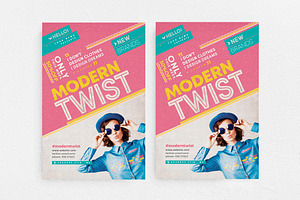 Modern Twist Flyer Instagram Post