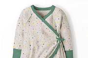 Baby Romper -Kimono one Tie Mockup, a Hoody Mockup by Nora Gad (Thumbnail 12 of 15)