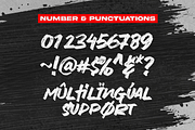 Mouth Beast - Strong Brush Font, a Handwritten Font by figuree studio (Thumbnail 6 of 8)