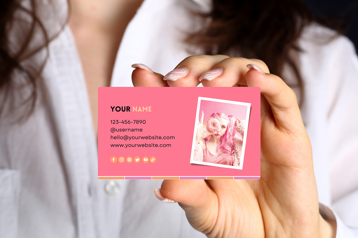 Colorful Business Card, a Business Card Template by SunshineStudioBoutique (Photo 5 of 10)