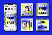 Stylish Fashion Social Media Post, a Social Media Template by MightyDesign (Thumbnail 1 of 7)