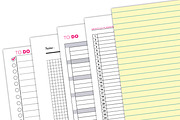 Notebook Pages, a Background Graphic by Digital Studio (Thumbnail 5 of 6)