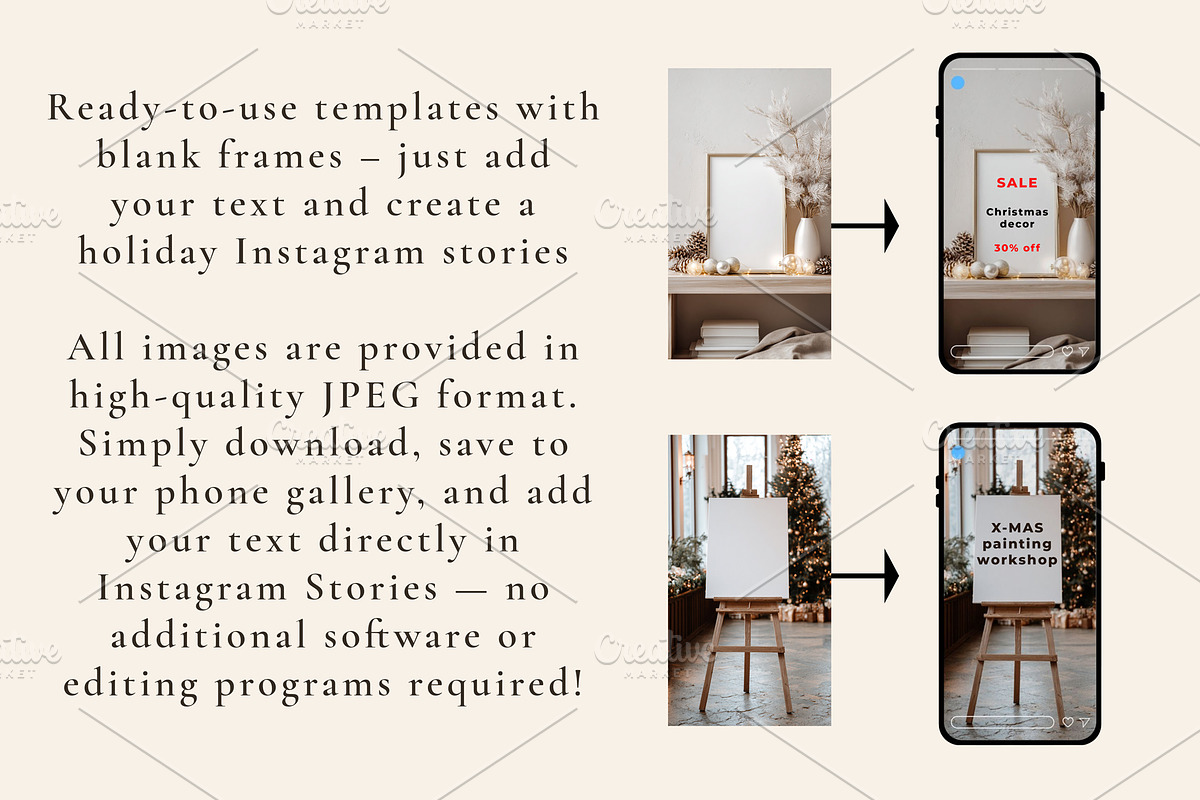 15 Instagram story Holiday templates, a Holiday Photo by Yulia Furman (Photo 2 of 5)