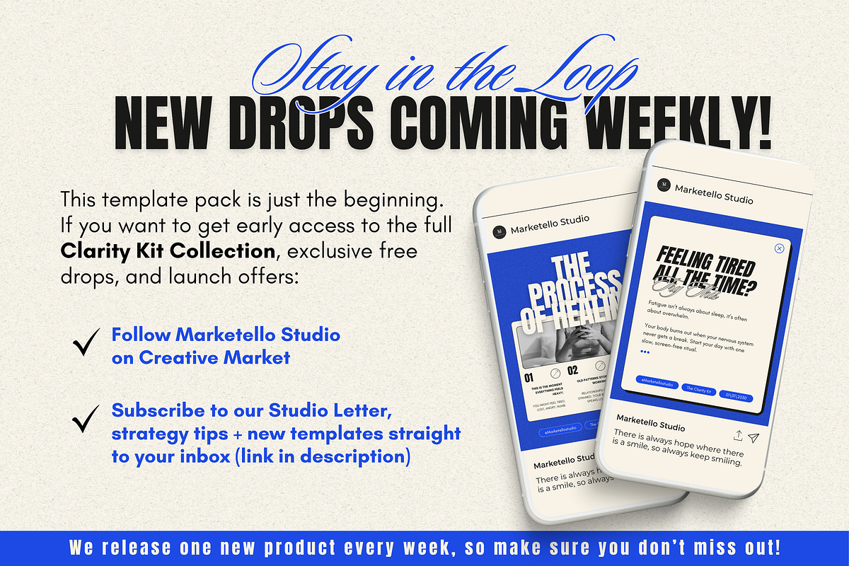 Educational Canva Instagram Template, a Social Media Template by Marketello Studio (Photo 5 of 5)
