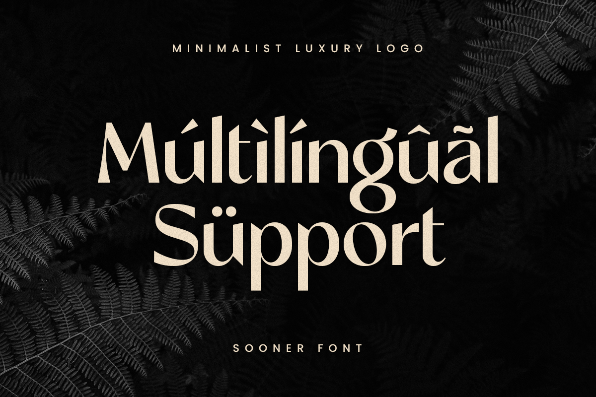 Sooner - Minimalist Luxury Logo Font, a Sans Serif Font by Sensatype (Photo 13 of 13)