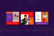 DEROLL - Social media Pack, a Social Media Template by Dirtytemp Studio (Thumbnail 5 of 13)