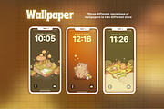 Cozy Bear App Icon Set, an Icon by TheDoodleSweets (Thumbnail 3 of 4)