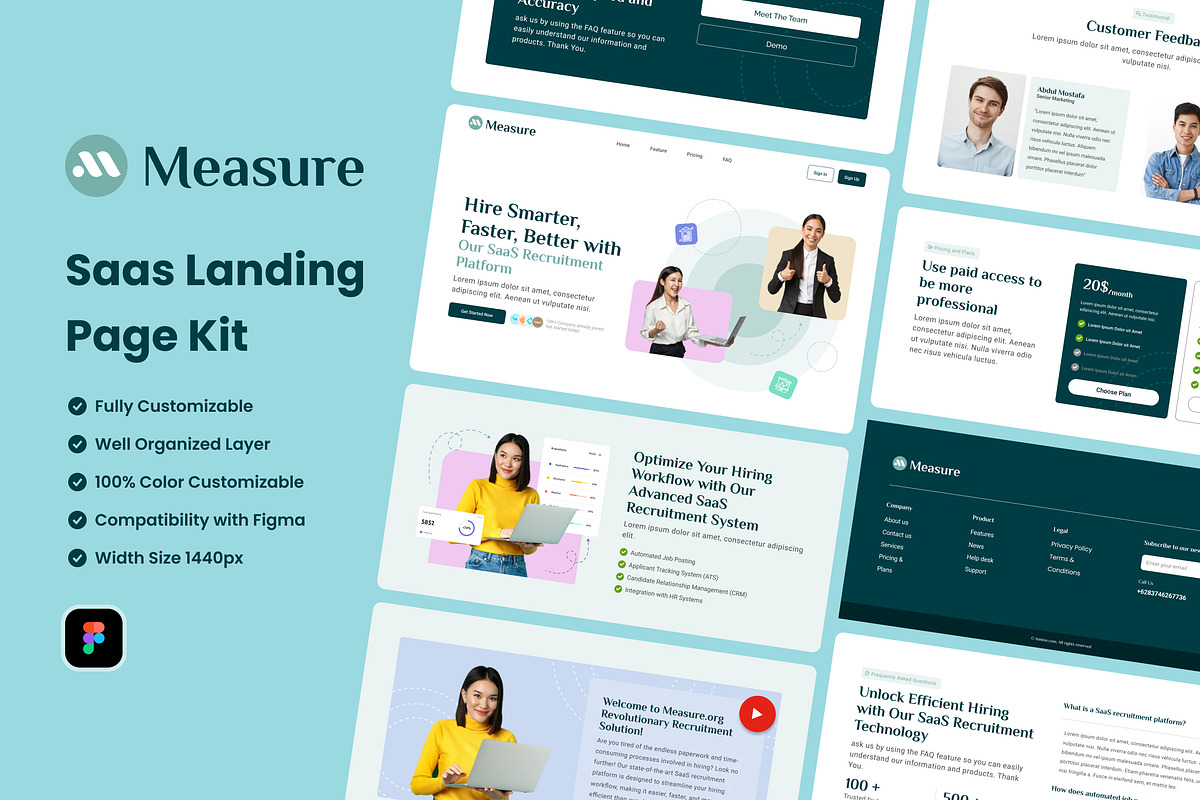 Management Hiring Web Landing Page, a Landing Page Template by UICreative