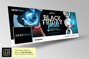 Black Friday Facebook Cover 1, a Templates & Theme by Cooledition (Thumbnail 2 of 4)