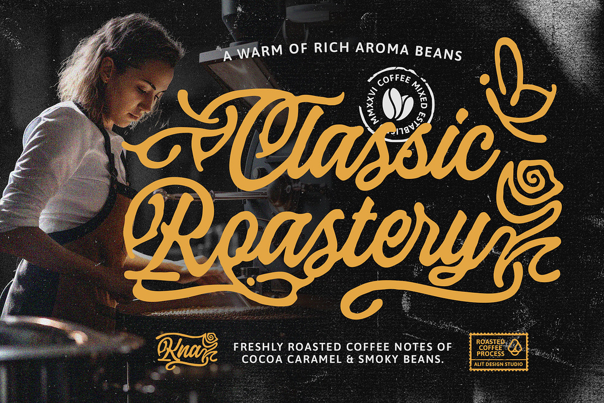 Botanica Whimsy Typeface, a Script Font by alit design (Photo 2 of 20)