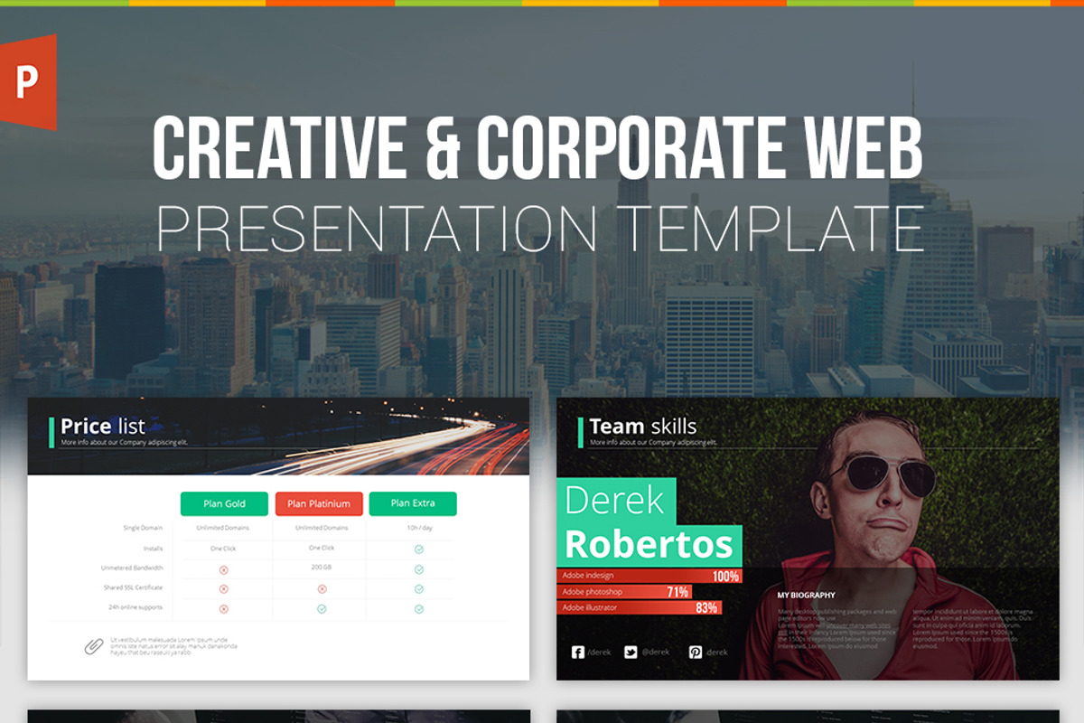 Web Design & Development Powerpoint, a Presentation Template by Radomir (Photo 7 of 10)