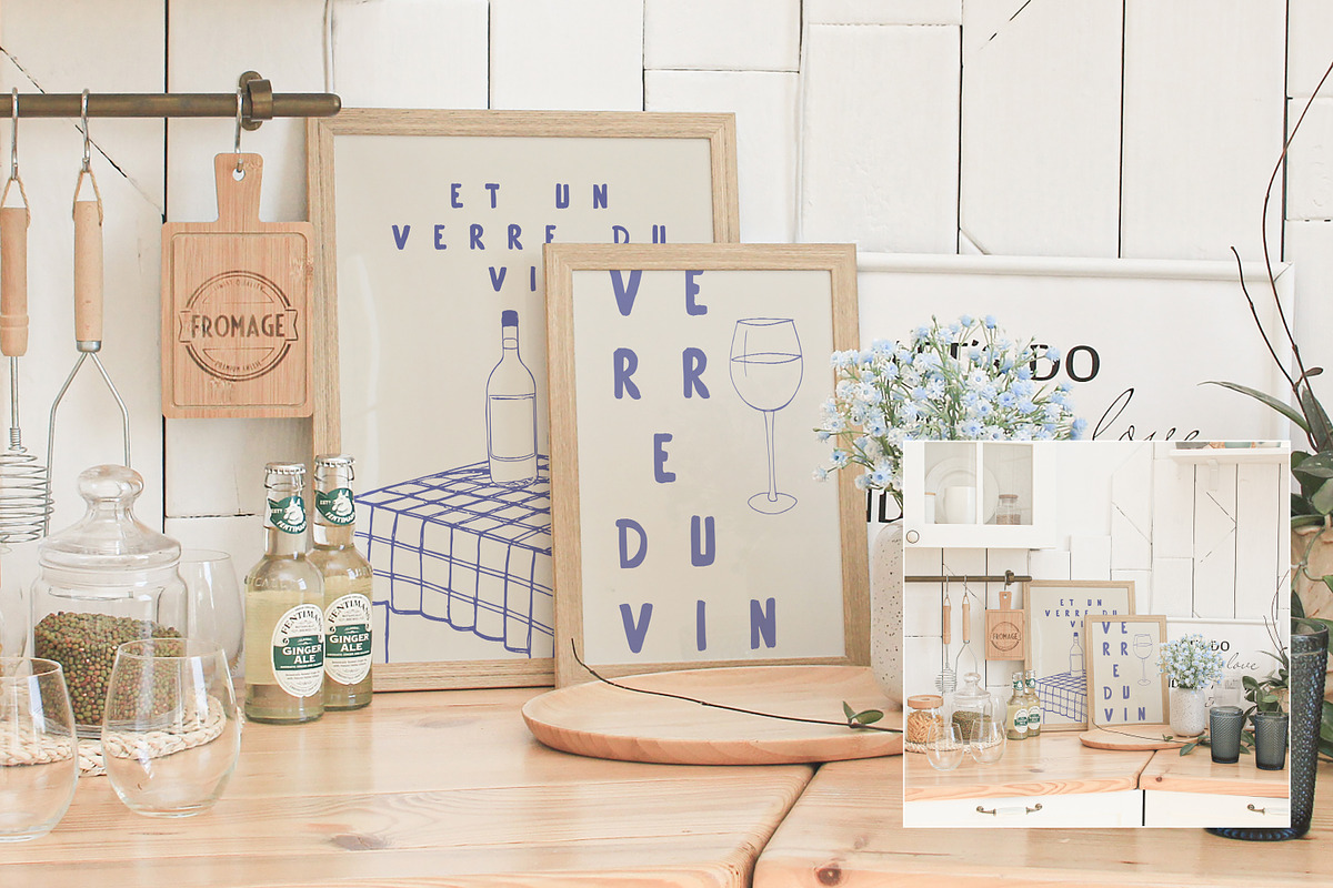 SUNNY KITCHEN | Frame Mockup set, a Household Mockup by yuliyuri.studio (Photo 13 of 27)