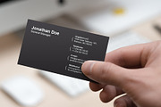 Simple Corporate Business Card - 16, a Business Card Template by ND Design (Thumbnail 4 of 5)