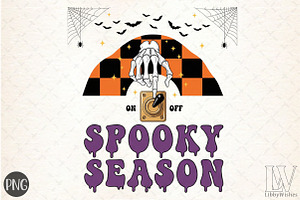 Spooky Season on Halloween Sublimati, an Illustration by Libby Wishes