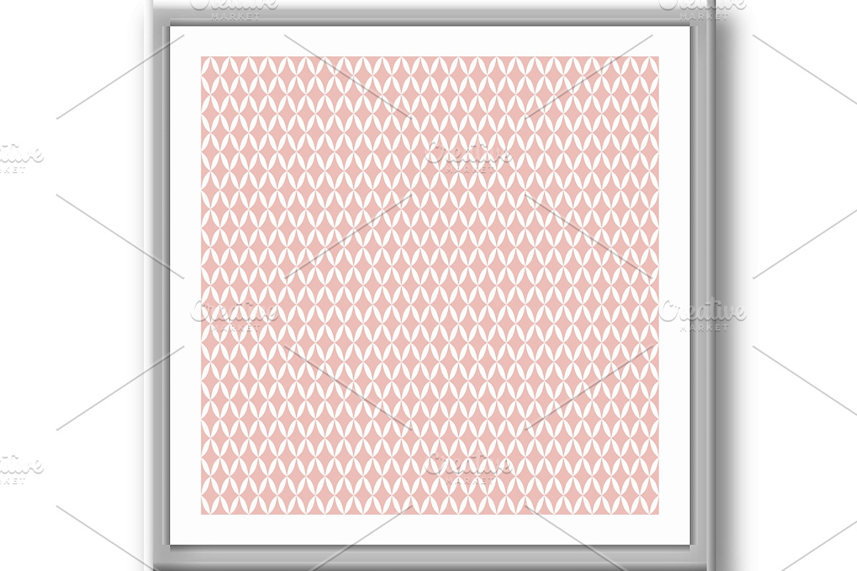 Seamless Abstract Geometric Pattern, a Decorative Illustration by FineArtStudio (Photo 3 of 3)