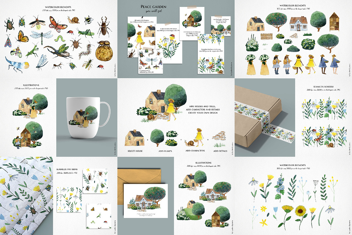 80% OFF! Bestsellers Bundle., a Seasonal Illustration by LyubovZaytseva (Photo 9 of 23)