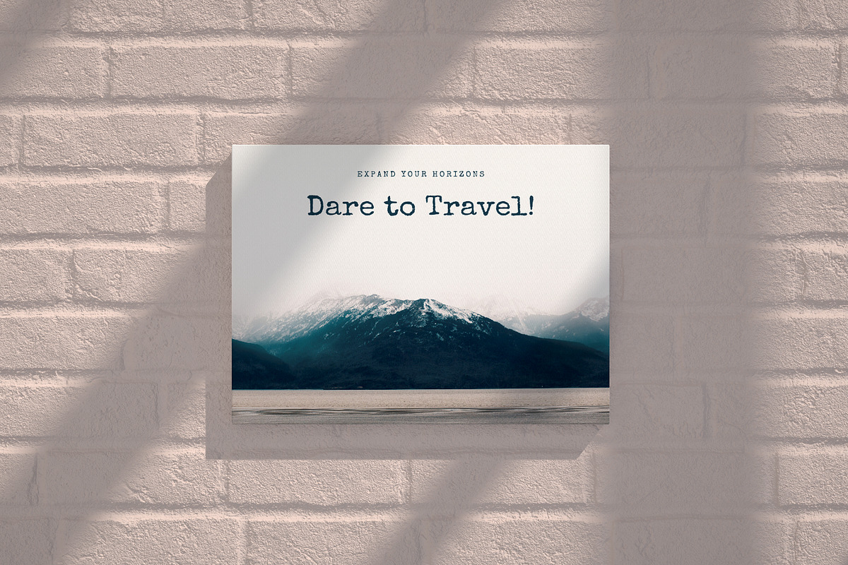 Canvas Mockups Set Vol 2, a Print Template by StyleMockups (Photo 3 of 8)