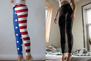 100 Leggings Mock-Up #20, a Bottom Mockup by Freeman Studio (Thumbnail 19 of 58)