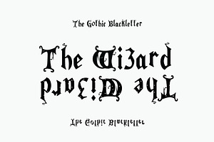 The Wizard Blackletter