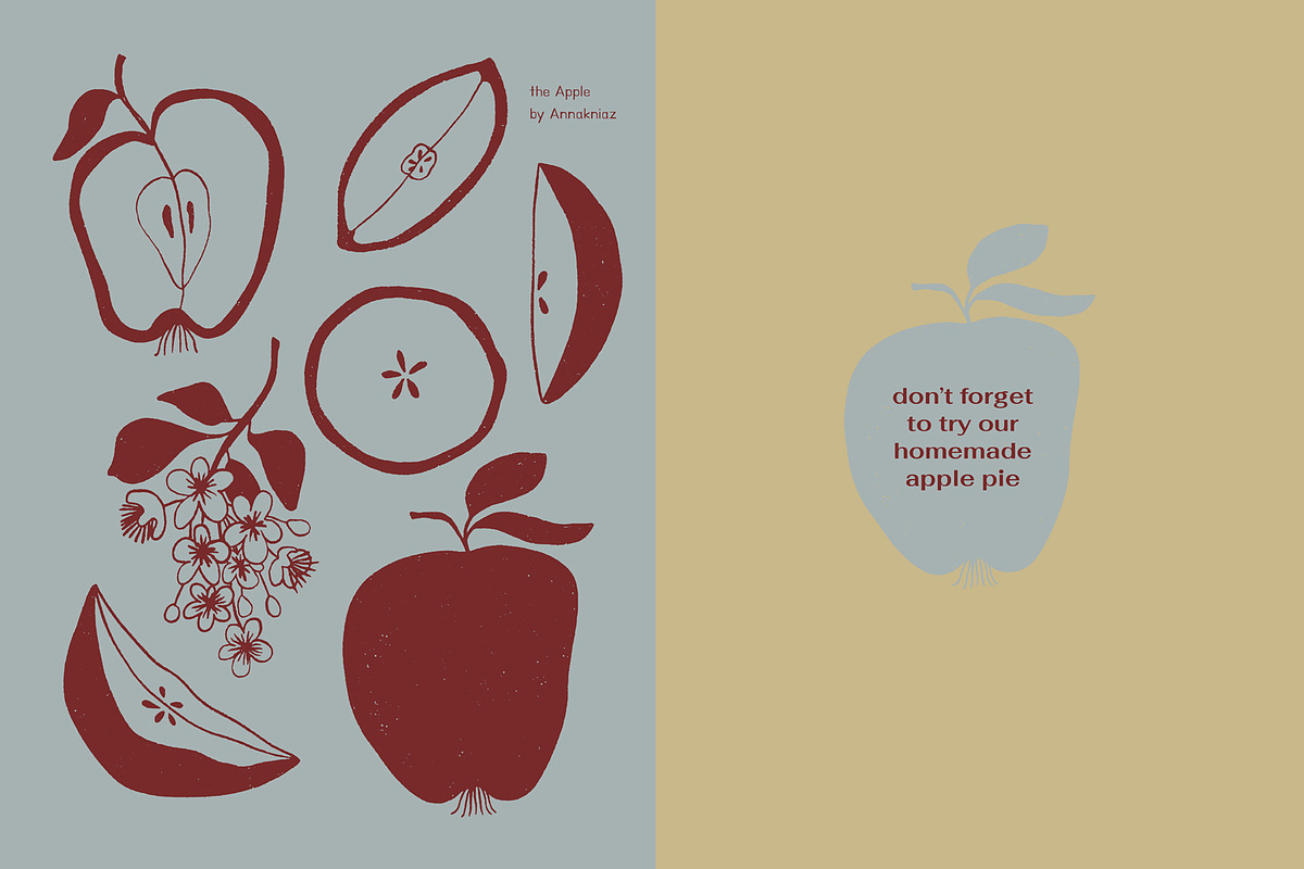It's Autumn - fruits and foliage, a Seasonal Illustration by Annakniaz (Photo 4 of 15)