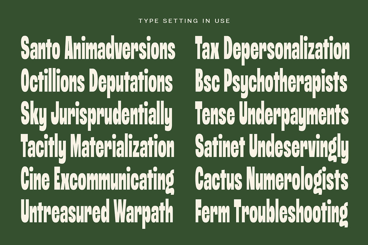 MTC Kraveline - Condensed Bold Font, a Sans Serif Font by Martype (Photo 6 of 9)