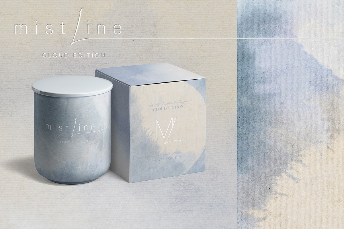Mistline Cloud Watercolor Textures, a Background Graphic by alonahaidash (Photo 14 of 17)