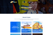 Peon - Logistic PSD Template, a Landing Page Template by Andit themes (Thumbnail 33 of 34)