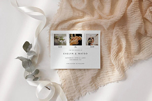 Save The Date Template with Photo, an Invitation Template by LucaTheme