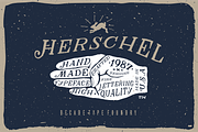 Herschel + Bonus, a Serif Font by Spencer & Sons Co. (Thumbnail 1 of 5)