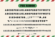 Fox Ribbon 5 Font Style, a Slab Serif Font by Fox7 By Rattana (Thumbnail 7 of 12)