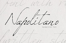 Napolitano - Handwritten Script Font
