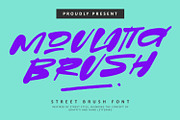 Moulatta Handmade Brush Font, a Handwritten Font by Maulana Creative (Thumbnail 1 of 7)