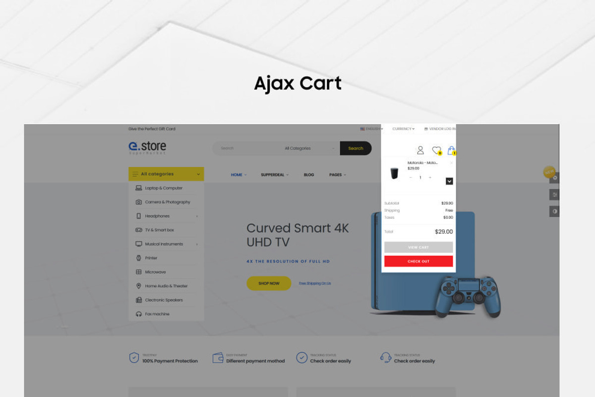 Estore Marketplace Prestashop, a Bootstrap Template by apollotran (Photo 13 of 15)