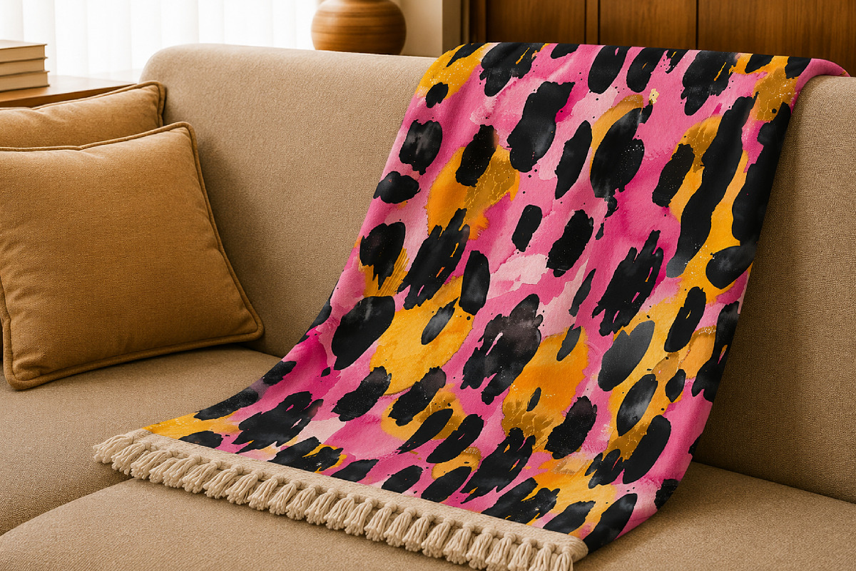 Pink Leopard Print Seamless Pattern, a Palette Add-On by Canvas Craft (Photo 6 of 9)