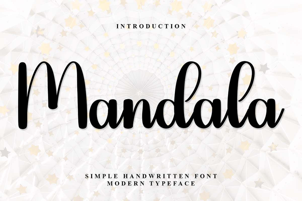 Mandala, a Handwritten Font by InermediaSTUDIO (Photo 2 of 7)