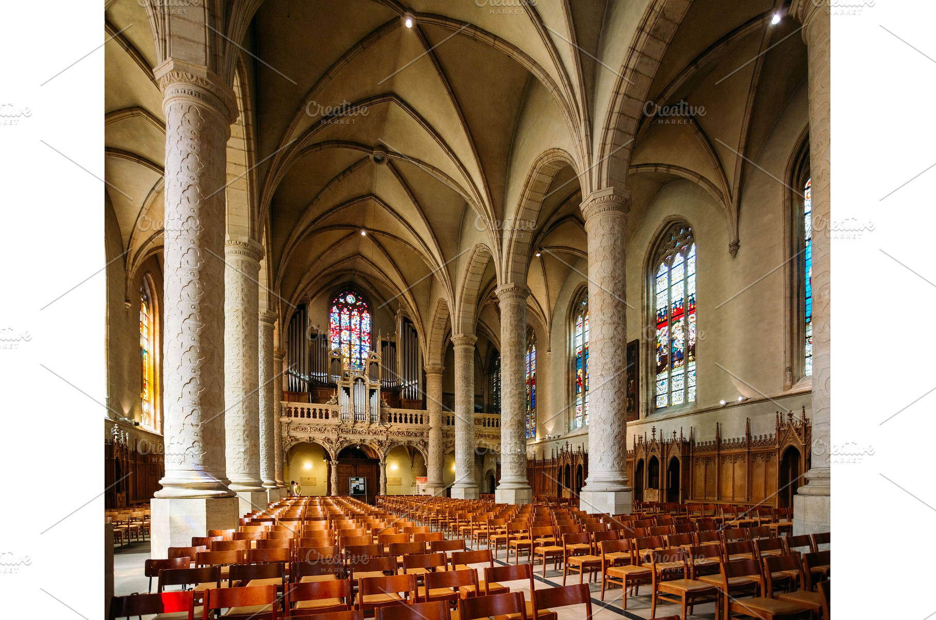 Notre-Dame Cathedral, Luxembourg is, an Architecture Photo by Our Amazing World