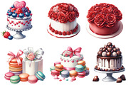 Valentine Clipart Valentine Cake, an Illustration by Designworld (Thumbnail 3 of 6)