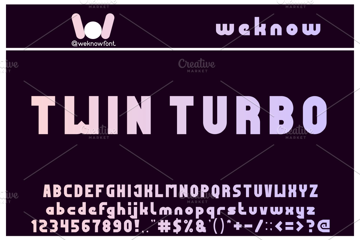 Most Famous font, a Font by weknow (Photo 5 of 5)