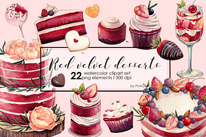 RED VELVET DESSERTS