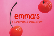 Emma Unicase, a Sans Serif Font by pkahraman (Thumbnail 1 of 7)