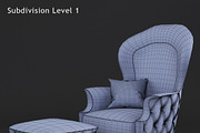 Visionnaire Alice Armchair, a Furniture 3D Model by Alartimodels (Thumbnail 15 of 17)