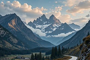 landscape stock photography, a Nature Photo by ComfortQ
