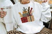 Boho Christmas Clipart Bundle, an Illustration by Sublimation Artist (Thumbnail 4 of 6)