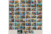 51 Still Life Painting Watercolor, an Illustration by Art Paradise Studios (Thumbnail 6 of 7)