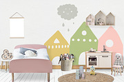 Kids Room Wall/Frame Mock Up 2, a Print Template by Whimsicality (Thumbnail 3 of 7)